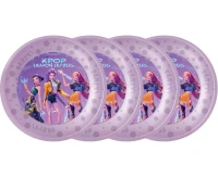 Reusable plates K-POP DEMON HUNTERS, 21 cm, 4 pcs.